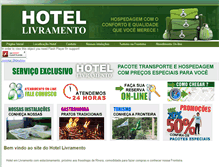 Tablet Screenshot of livramentohotel.com.br